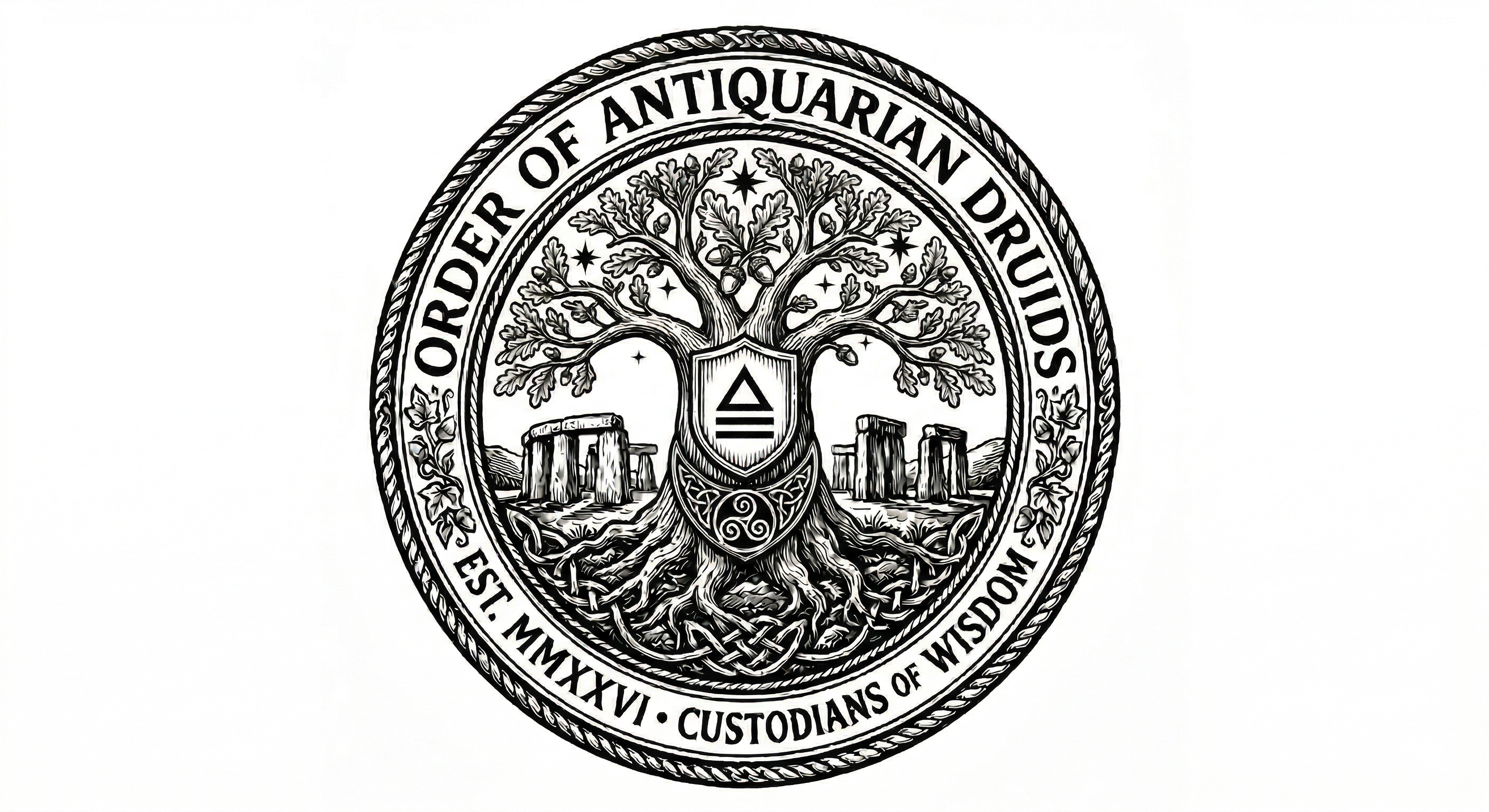 Seal of the Order of Antiquarian Druids.